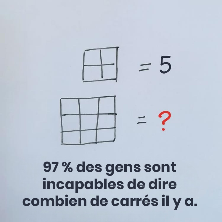 Test de concentration saurez vous retrouver toutes les cases