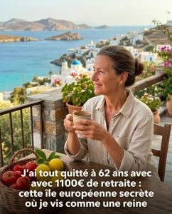 A 62 ans avec seulement 1 100 euro de retraite jai tout laisse derriere moi pour minstaller sur une ile europeenne meconnue ou je vis aujourdhui comme une reine.jpg