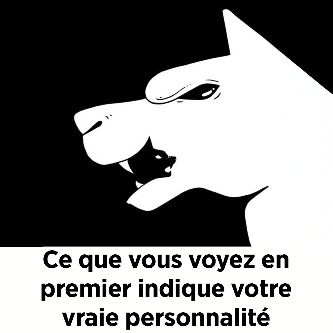Ce que vous voyez en premier indique votre vraie personnalite