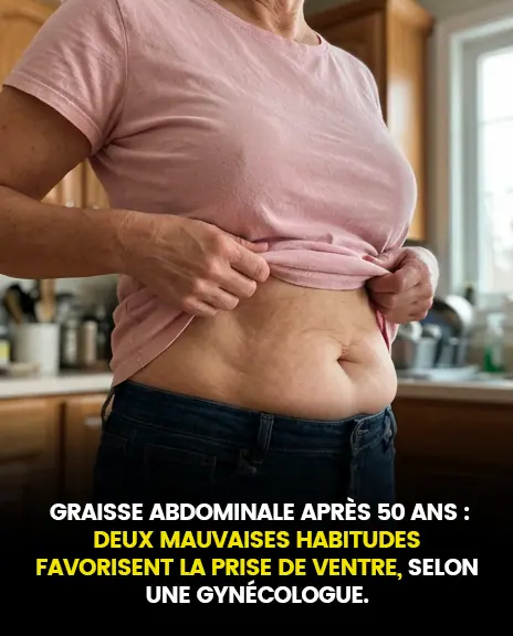 Graisse abdominale apres 50 ans deux mauvaises habitudes favorisent la prise de ventre selon une gynecologue.jpg