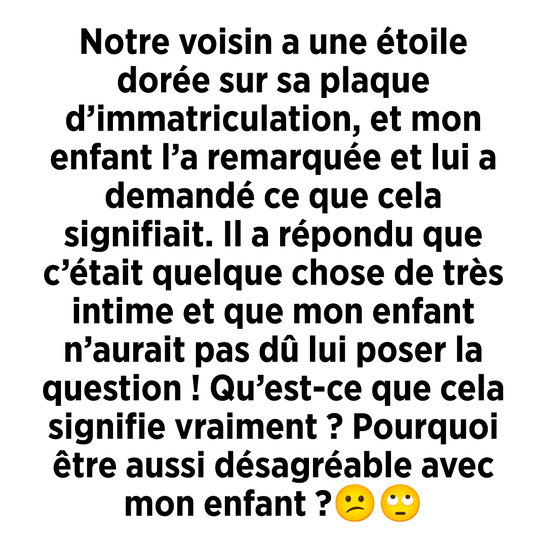 La signification dune plaque dimmatriculation ornee dune etoile