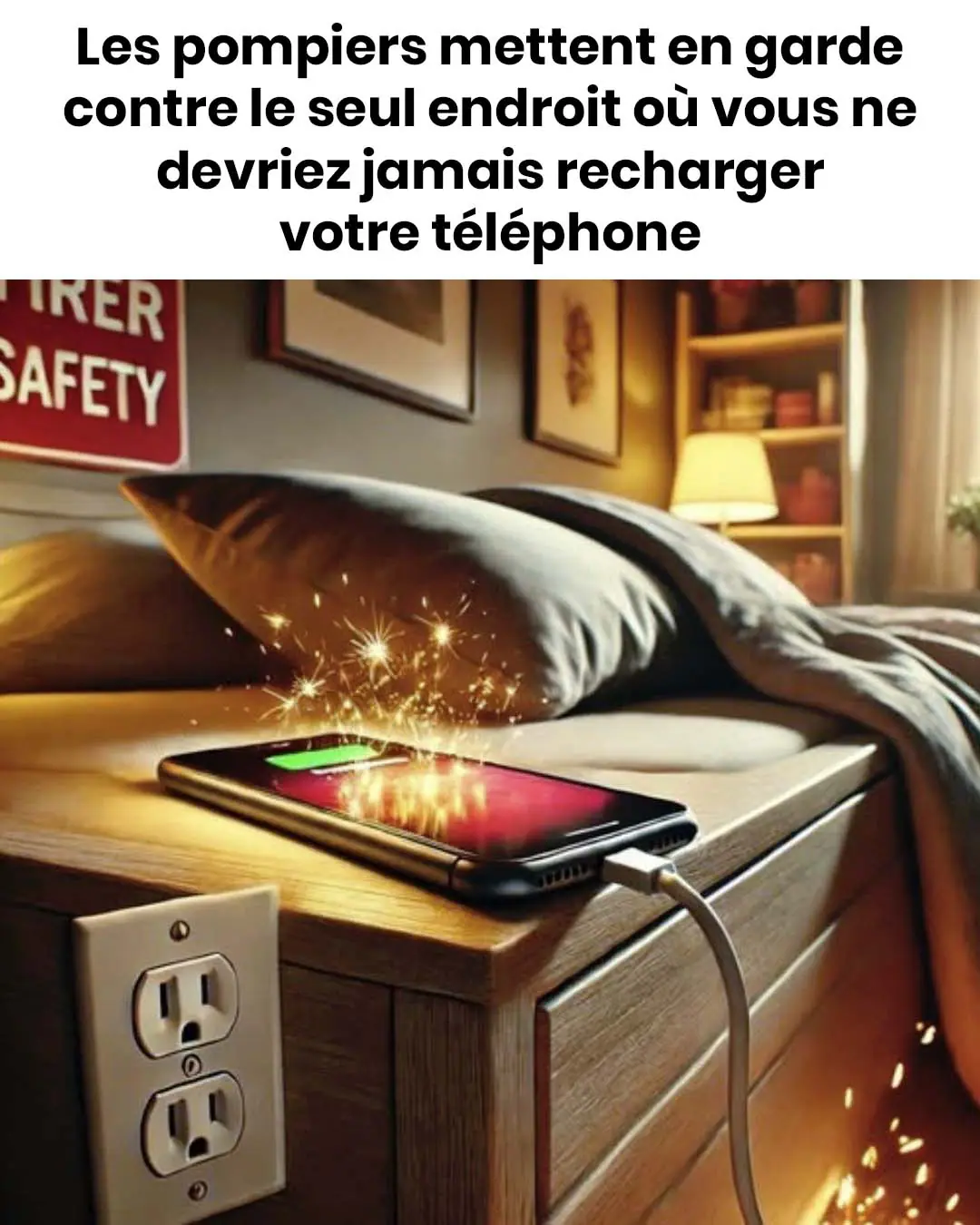 Les pompiers mettent en garde contre lunique endroit ou vous ne devez jamais charger votre telephone 1.jpg